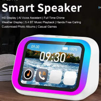 Smart Bluetooth Speaker with Touch Screen Display - Essentials by KRM Venture 