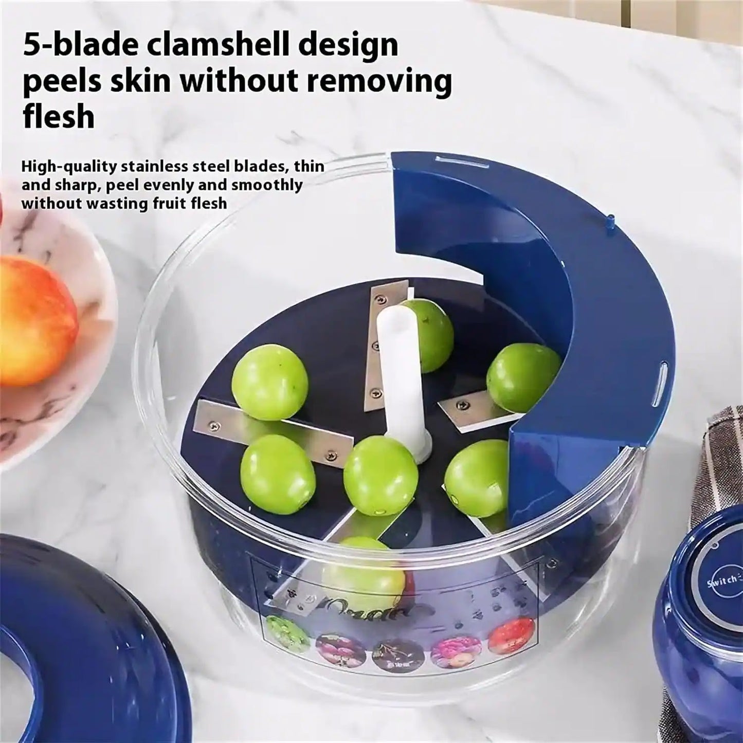 Electric Peeler Machine for Garlic, Tomatoes & Grapes – The Ultimate Kitchen Time-Saver