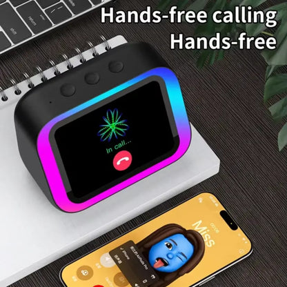 Smart Bluetooth Speaker with Touch Screen Display - Essentials by KRM Venture 