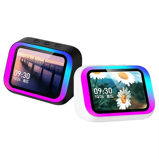 Smart Bluetooth Speaker with Touch Screen Display - Essentials by KRM Venture 